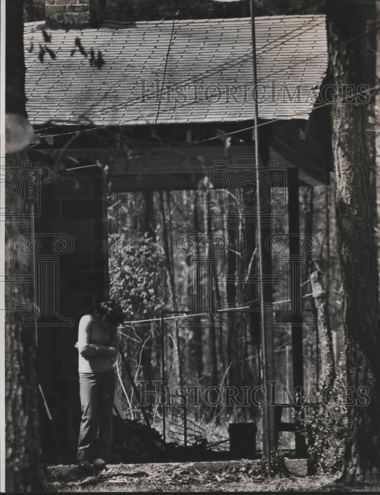 1983 Press Photo Ashville Nursing Home Employee Marilyn Coleman Taylor - Historic Images