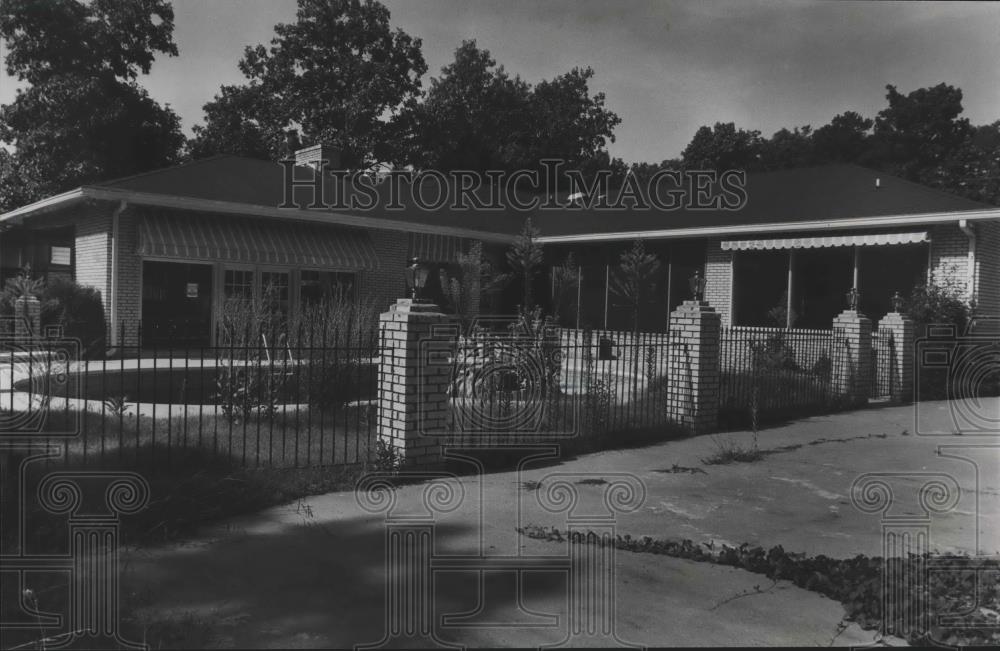 1988 Press Photo Drug House, 2105 7th Street, Seized by Federal Government - Historic Images