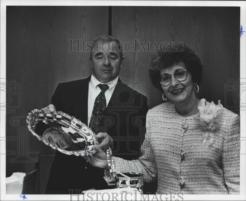 1993 Press Photo Retirement Party for Jefferson County Judge Dan Reynolds - Historic Images