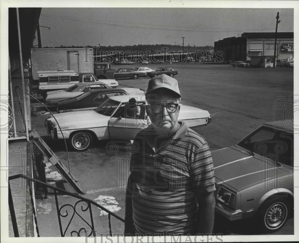 1981 Press Photo Tavel Ellis, President of Jefferson County Truck Growers Group - Historic Images