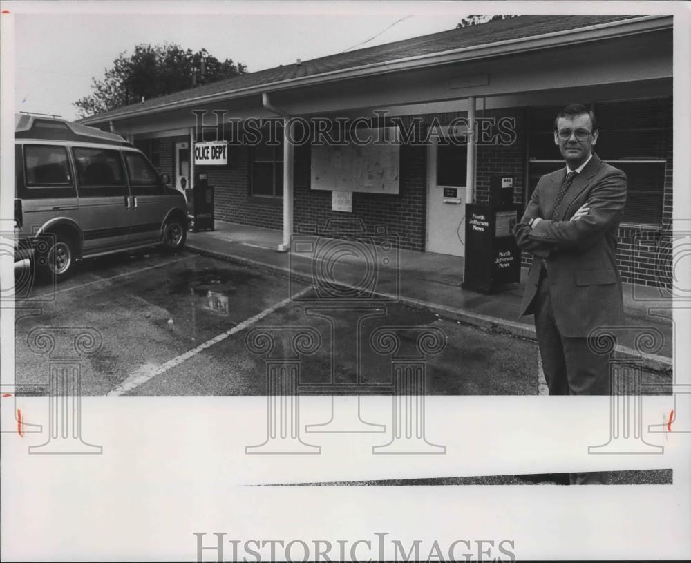1991 Press Photo Morris, Alabama City Mayor Jim Roberts - abna39929 - Historic Images