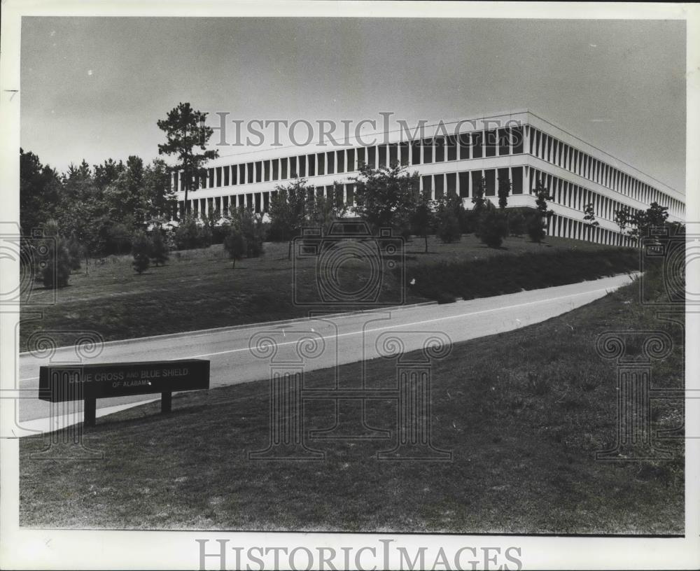 1981 Press Photo Blue Cross Blue Shield Building at Riverchase - abna39944 - Historic Images