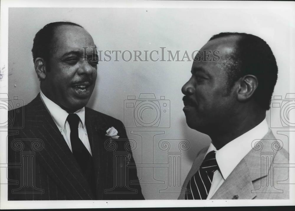 1982 Press Photo Dr. Robert Randolph President Alabama State University, C. Vann - Historic Images