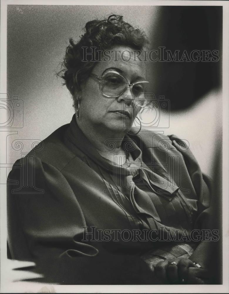 1987 Press Photo Mary Thomas, Director, Shelby County Child Development Center - Historic Images