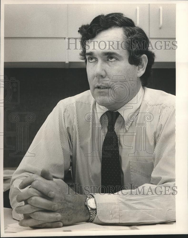 1990 Press Photo Doctor Bruce Greene, University of Alabama Birmingham - Historic Images