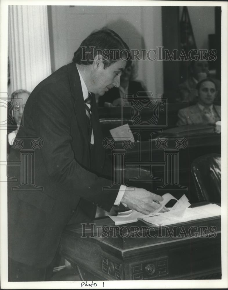 1978 Press Photo Alabama Representative Rick Manley - abna40468 - Historic Images