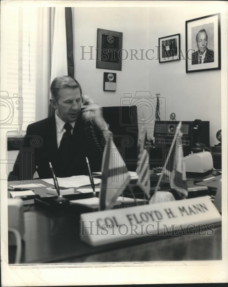 Press Photo Floyd H. Mann, Public Safety Director - abna40474 - Historic Images