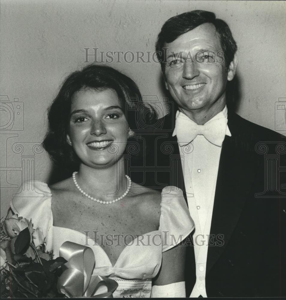 1979 Press Photo Country Club of Birmingham - Dr. Raleigh Kent, Lysbeth Kent - Historic Images