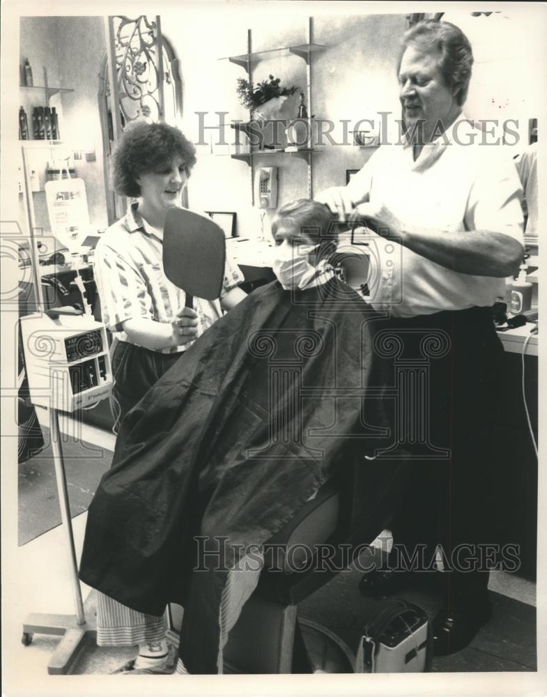 1988 Press Photo University of Alabama- Keith Kilgore, Heart and Lung Transplant - Historic Images