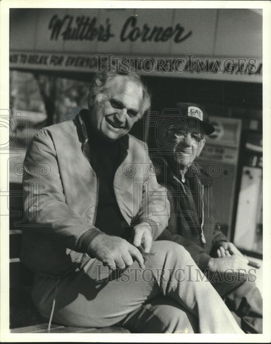 1980 Press Photo The Birmingham News - Clarke Stallworth with H.W. Ballinger - Historic Images