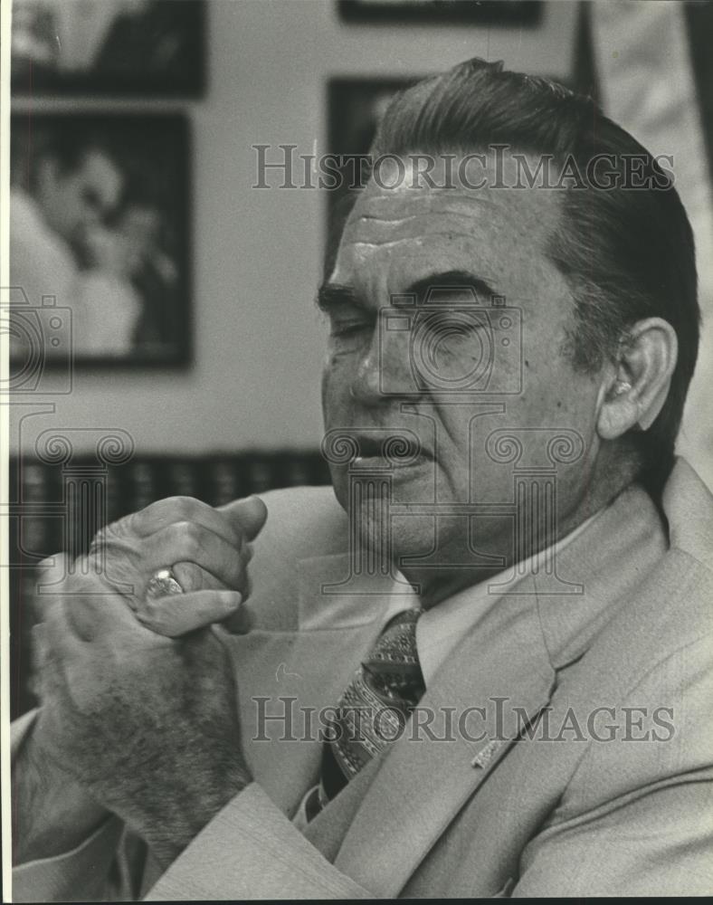 1979 Press Photo Former Governor of Alabama George C. Wallace - abna40665 - Historic Images