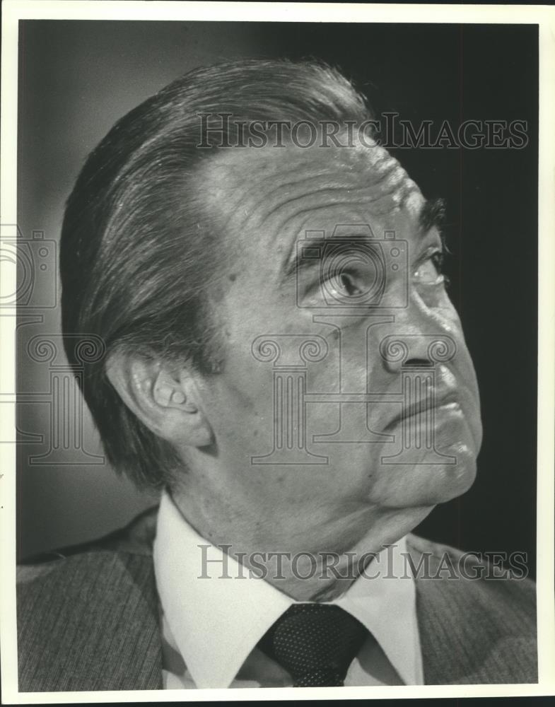 1982 Press Photo Former Alabama Governor George C. Wallace - abna40695 - Historic Images