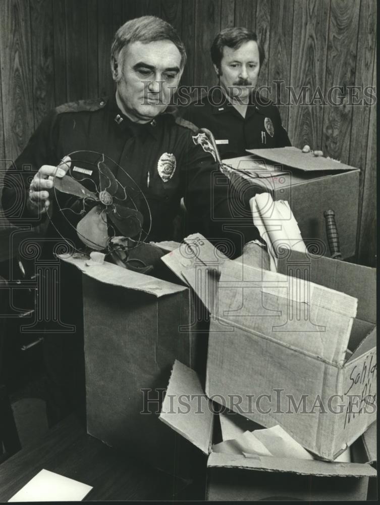 1979 Press Photo Commander Captain Richard Lambert, Birmingham Police Department - Historic Images