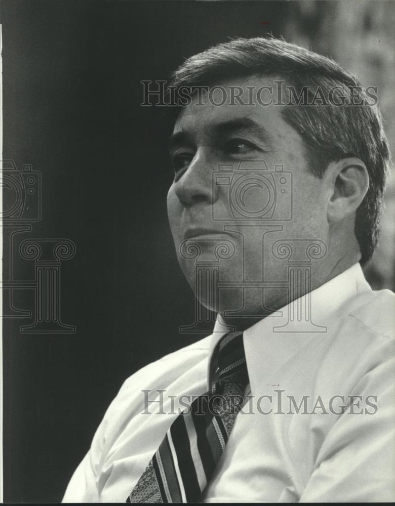 1980 Press Photo Bob Land, City of Birmingham Community Development Director - Historic Images