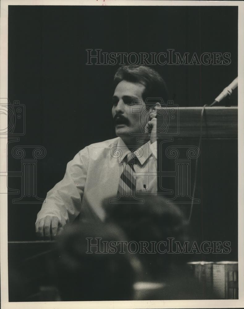 1987 Press Photo Victor Russo Trial, Crime - abna40899 - Historic Images