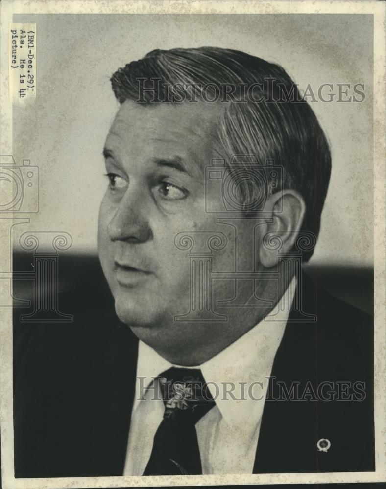 1976 Press Photo Chief James Parsons, Birmingham Police Department, Alabama - Historic Images