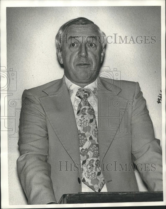 1976 Press Photo James Street, Director of Alabama Council for School Officials - Historic Images