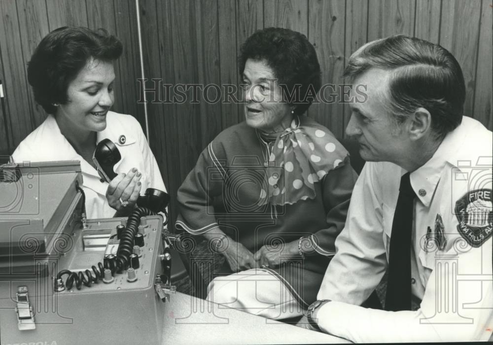 1978 Press Photo Vestavia Fire department to get emergency medical equipment - Historic Images