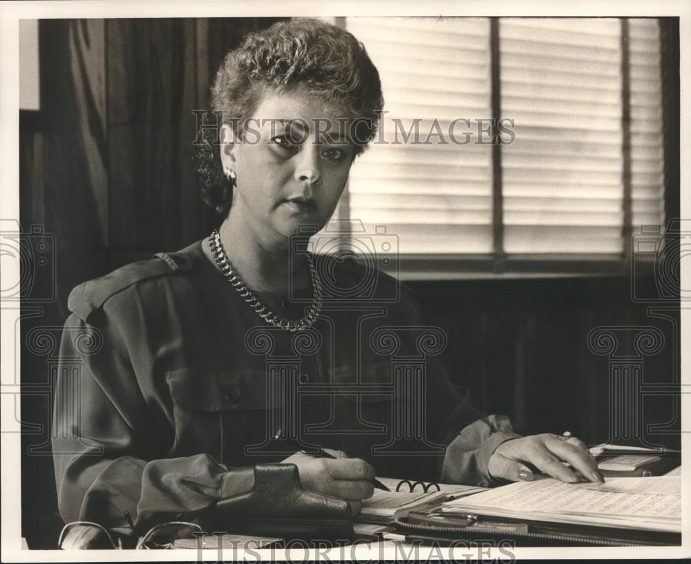 1990 Press Photo Bessemer Chamber of Commerce - Donna Lancaster, Director - Historic Images