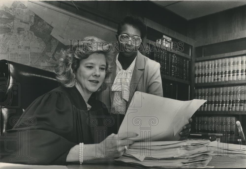 1988 Press Photo Alabama Family Court Judge Sandra Ross, 3W West Zone - Historic Images