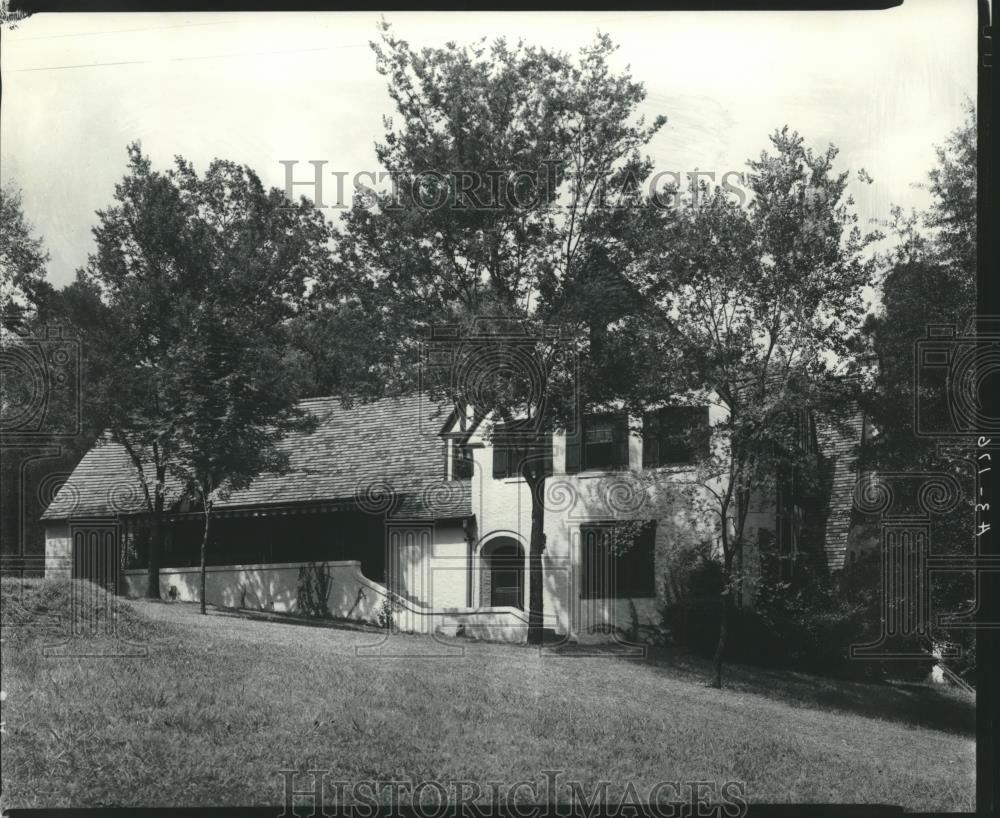 Press Photo Home of Louis Pizitz, Department Store Founder, Birmingham, Alabama - Historic Images