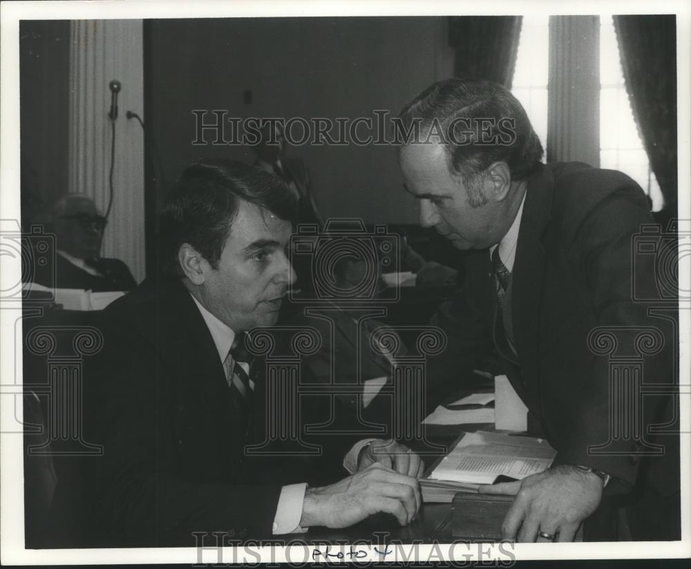 1978 Press Photo Richard Manley, Alabama Politician, and Other - abna41544 - Historic Images