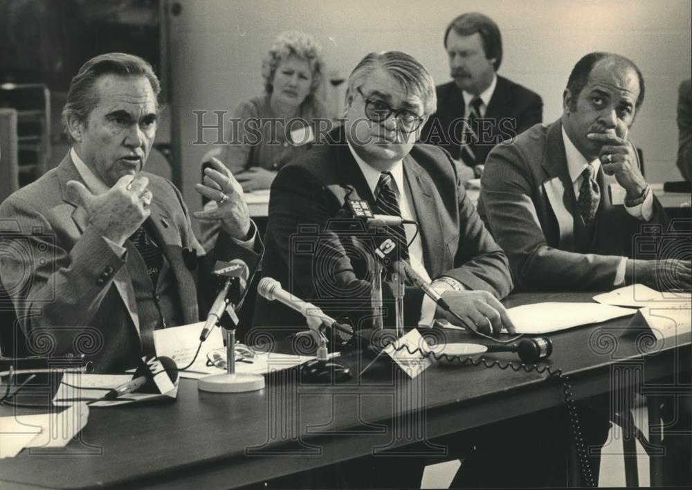 1982 Press Photo Alabama Political Task Force Leaders - abna41589 - Historic Images