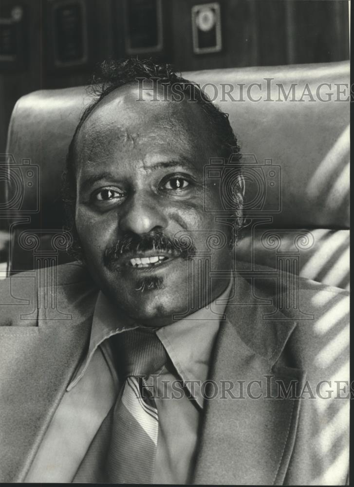 1981 Press Photo Jesse Stewart, City Council Candidate - abna41717 - Historic Images