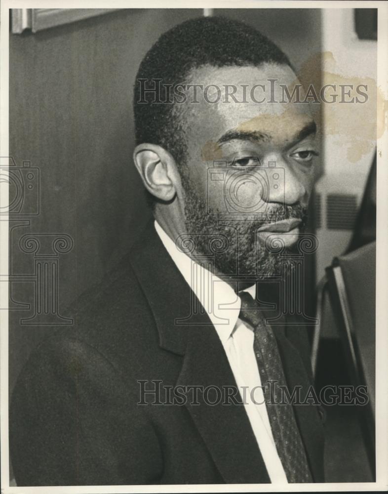 1988 Press Photo Head Shot of Otis Stewart - abna41723 - Historic Images