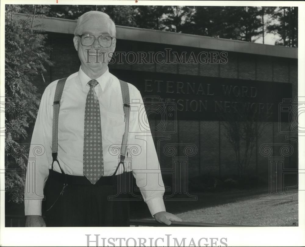 1991 Press Photo Bill Steltemeir, President of Eternal Word Television Network - Historic Images