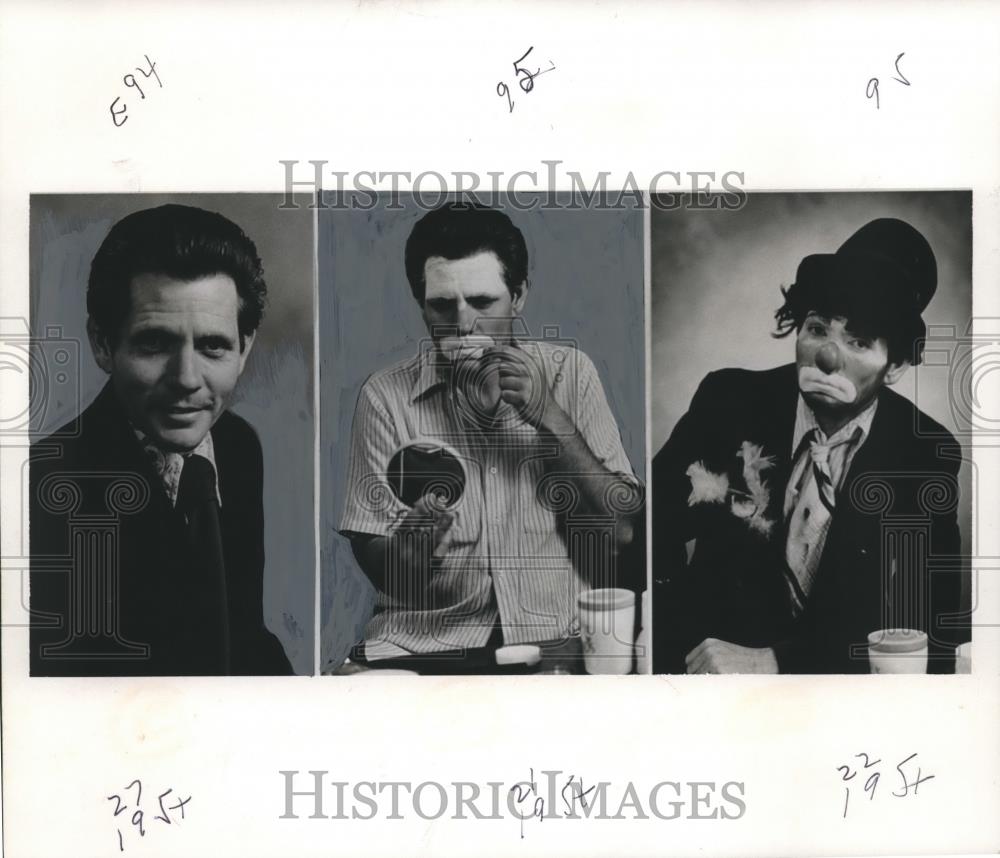 1979 Press Photo Educator professor and clown Dr. Norman Dasinger - abno00042 - Historic Images