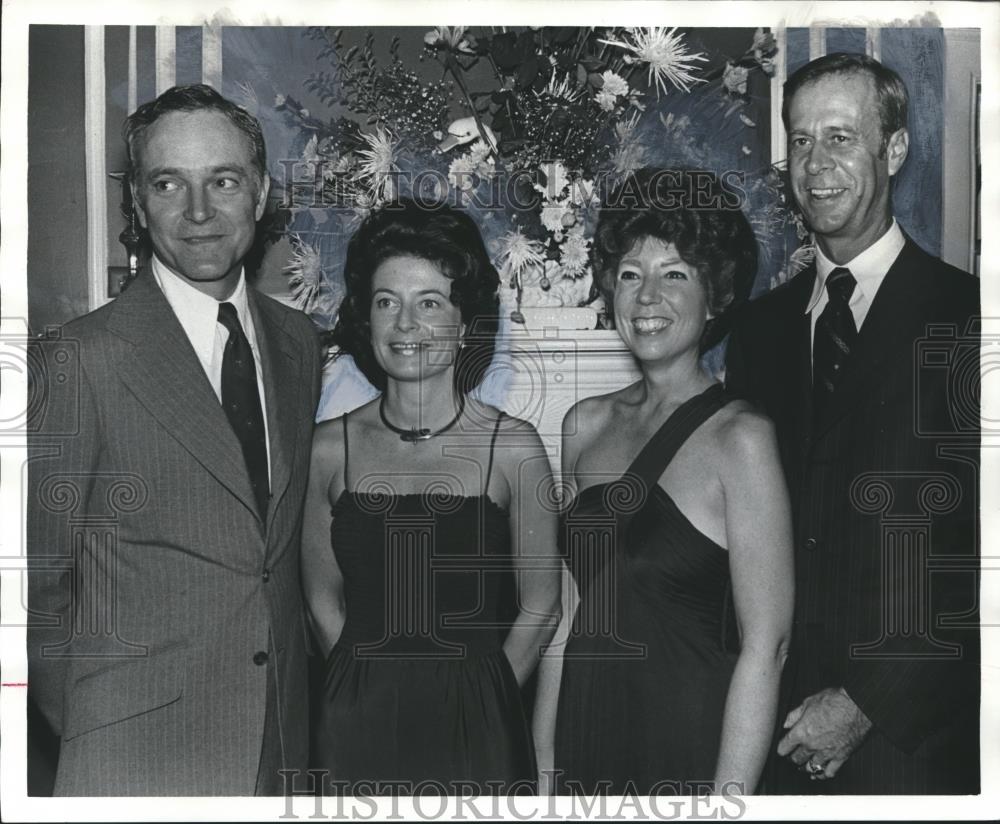 1976 Press Photo Benefit for Ballet University of Alabama Birmingham Attendees - Historic Images