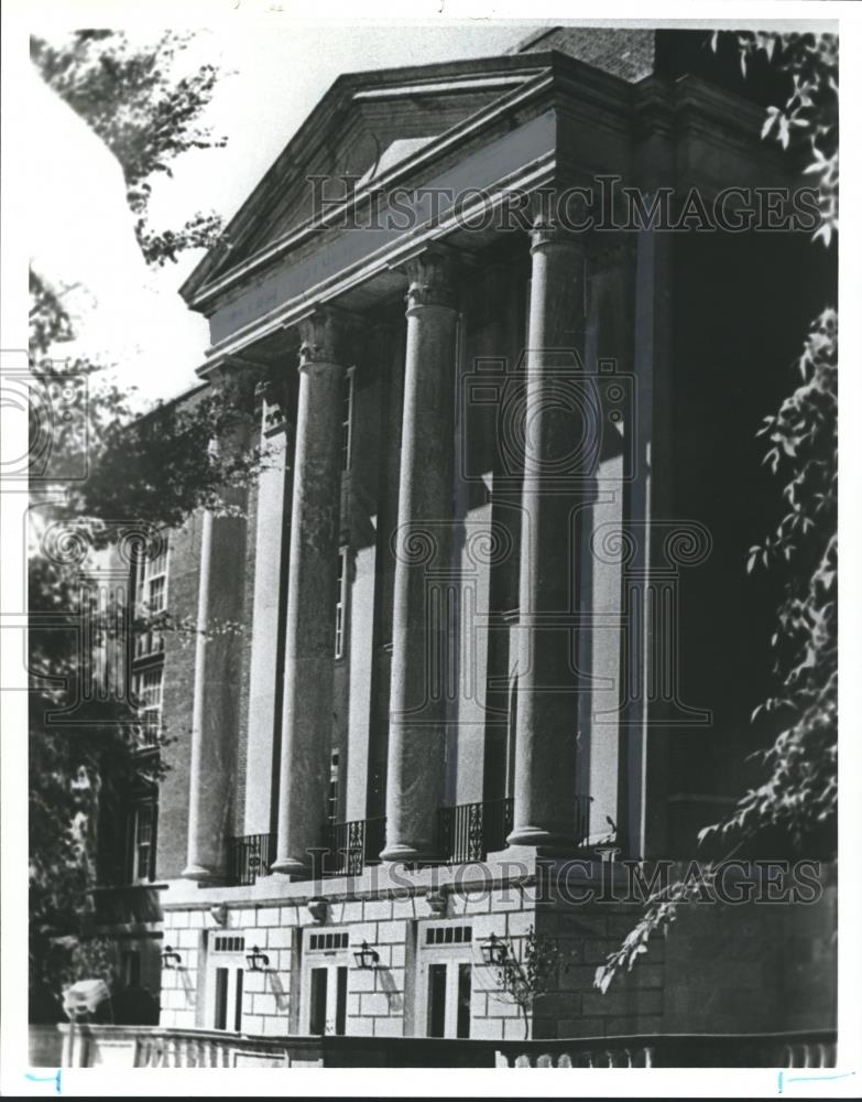 1978 Press Photo Birmingham Southern College, Munger Memorial Hall, Alabama - Historic Images