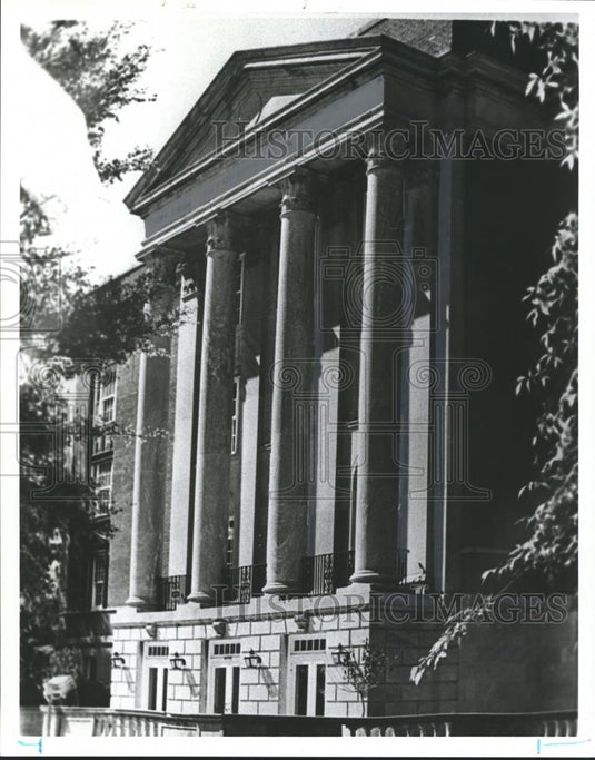 1978 Press Photo Birmingham Southern College, Munger Memorial Hall, Alabama - Historic Images