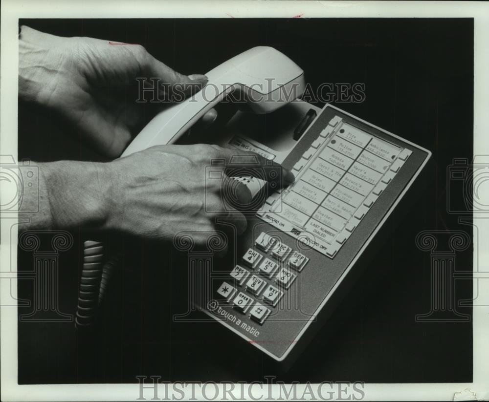 1977 Press Photo The Touch A Matic phone - mjc07032 - Historic Images