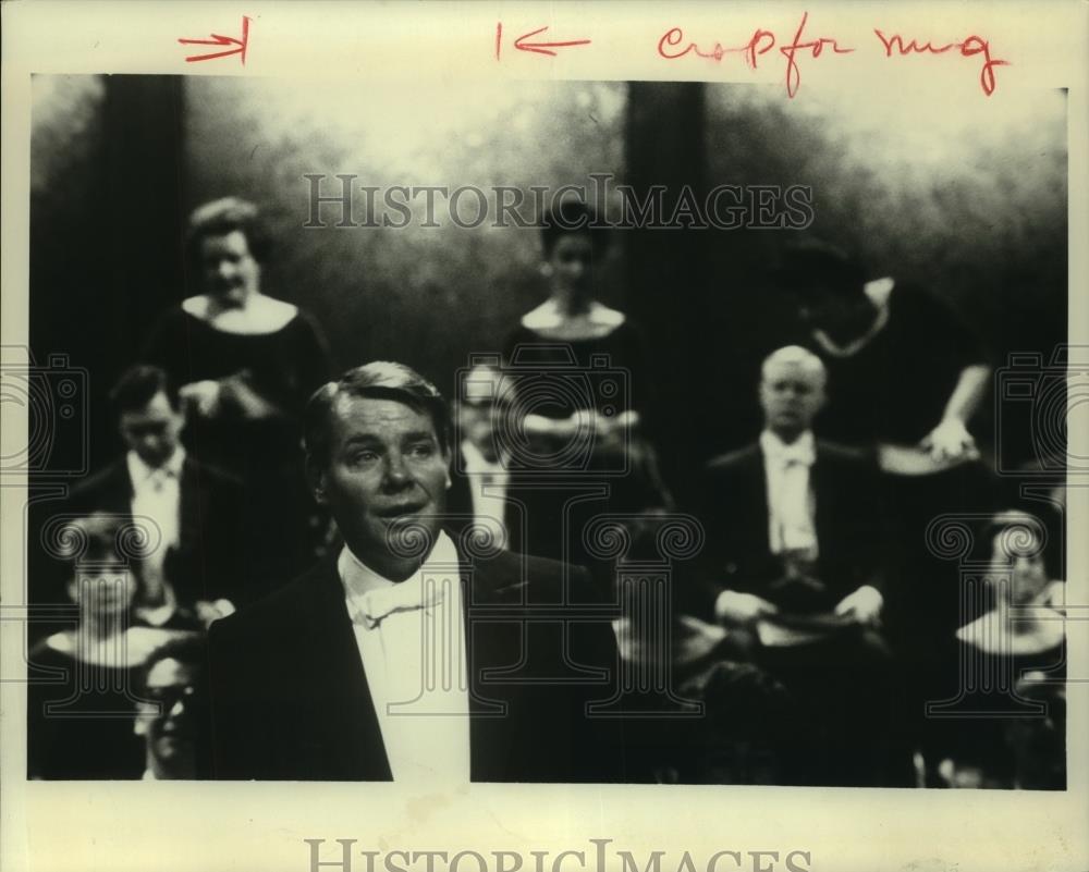 Press Photo Conductor Robert Shaw and his Atlanta Symphony - mjc07051 - Historic Images