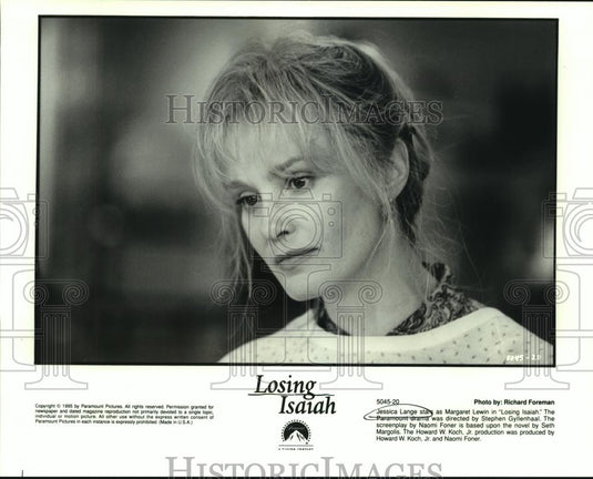 1995 Press Photo Paramount presents "Losing Isaiah" starring Jessica Lange - Historic Images