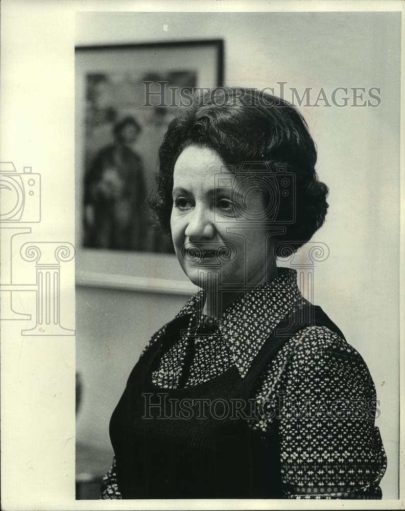 1978 Press Photo Celia Seraphim, wife of Judge Christ Seraphim of Milwaukee - Historic Images