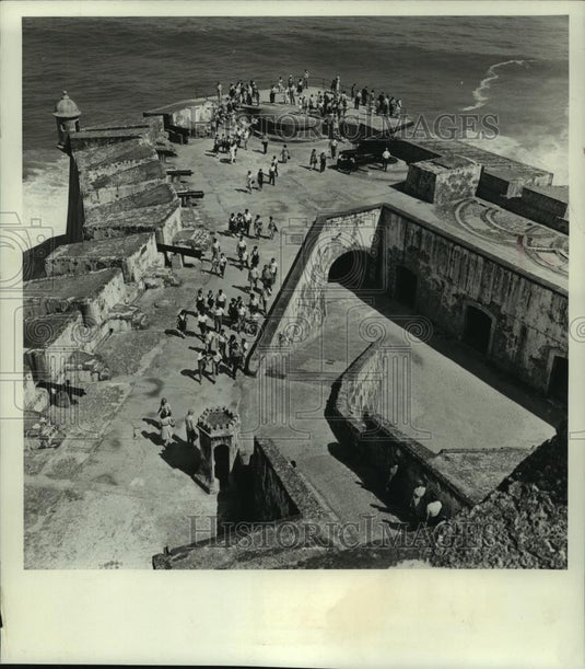 1986 Press Photo The El Morro Castle at San Juan, Puerto Rico - mjc07595 - Historic Images