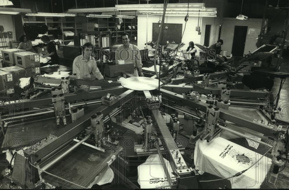 Todd Richheimer & Jay Berman owners of V Productions, Wisconsin, 1993 ...