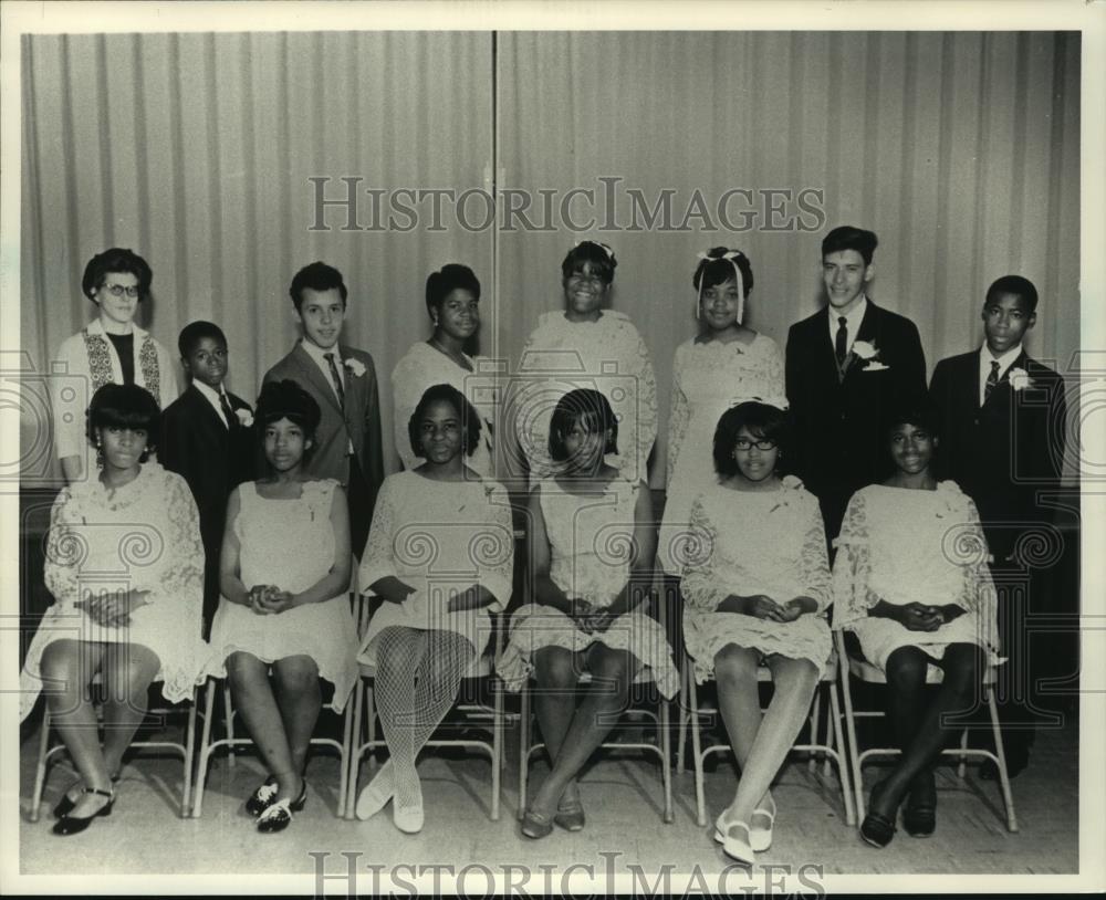 1993 Press Photo Urban Day School&#39;s First Graduating Class - mjc08461 - Historic Images