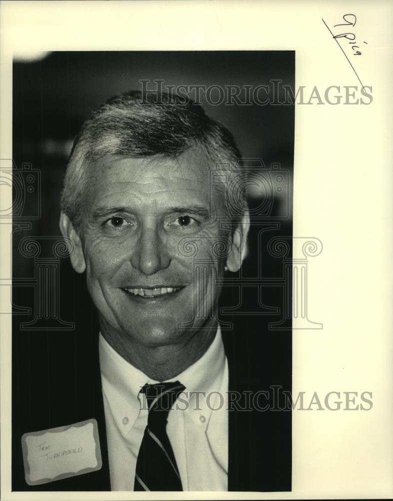1986 Press Photo Former State Senator, Tom Turnipseed of South Carolina - Historic Images