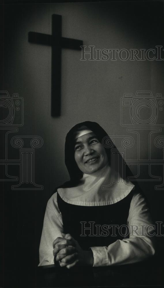 Sister Marie Gabrielle Roux of Valley of Our Lady Monastery, WI, 1991 ...