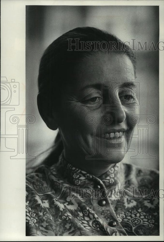 1991 Press Photo Mrs. Yosef Tekoah, wife of Israeli Ambassador to the U.N. - Historic Images