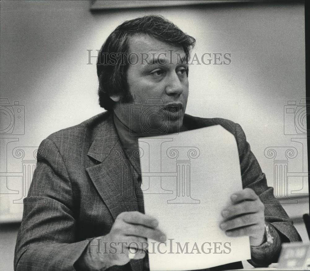 1978 Press Photo Leo M. Taylor, Greendale Village Trustee - mjc08931 - Historic Images