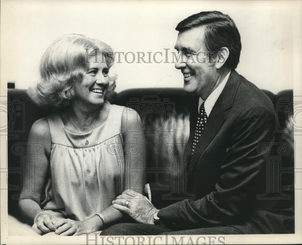 1976 Press Photo Morris Udall and His Wife, Ella Udall - mjc09198 - Historic Images