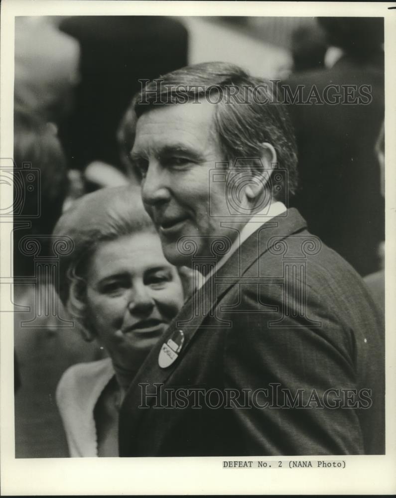 1976 Press Photo Morris Udall and wife, Ella - mjc09472 - Historic Images