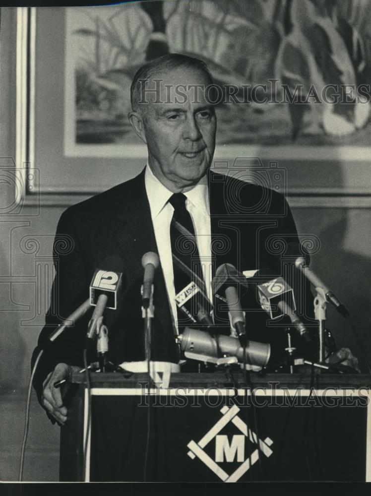 1985 Press Photo Attorney Joseph Tierney - mjc09818 - Historic Images