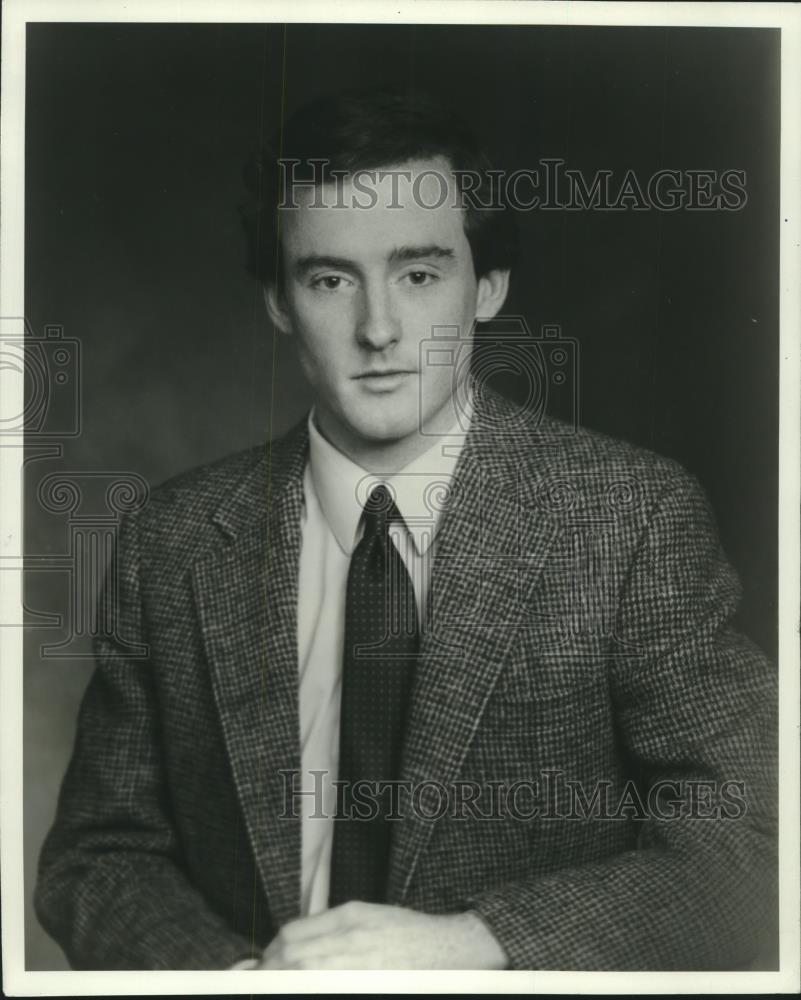 1982 Press Photo Brian Sullivan, reporter WBCS Radio - mjc09893 - Historic Images