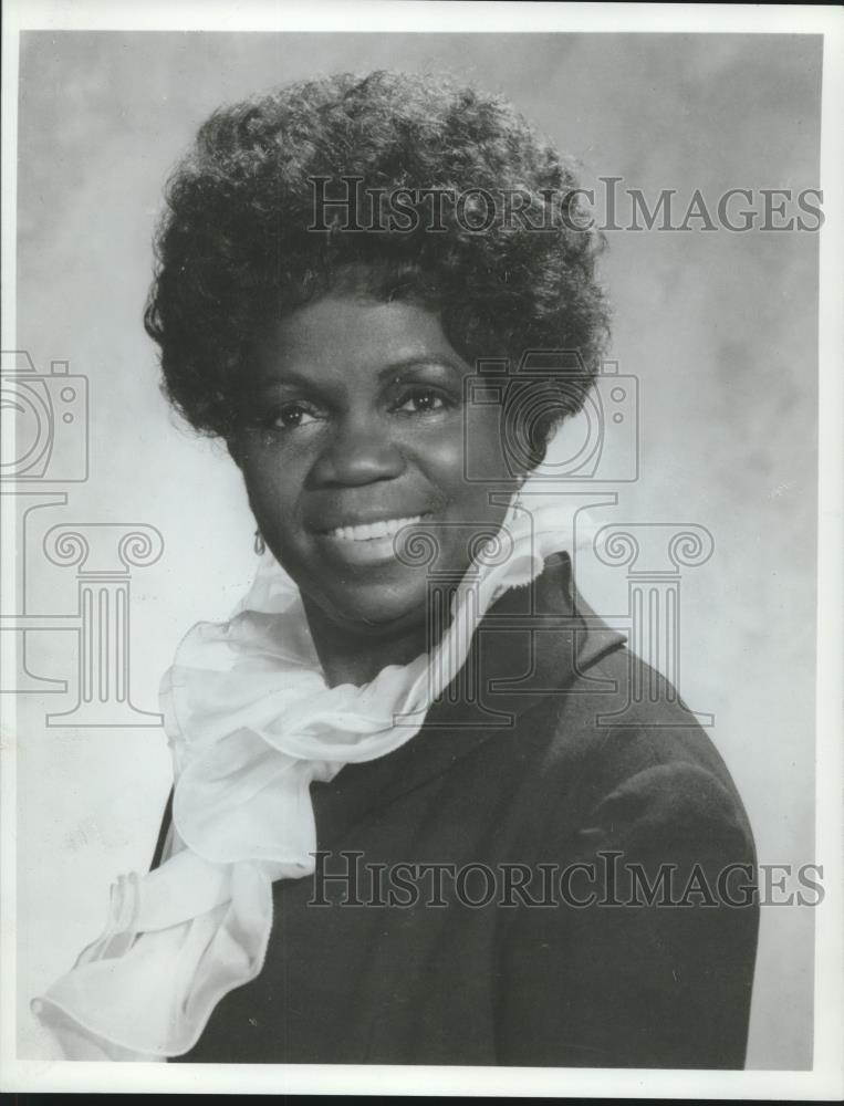 1979 Press Photo Julia Mae Thomas, US Educator - mjc10075 - Historic Images
